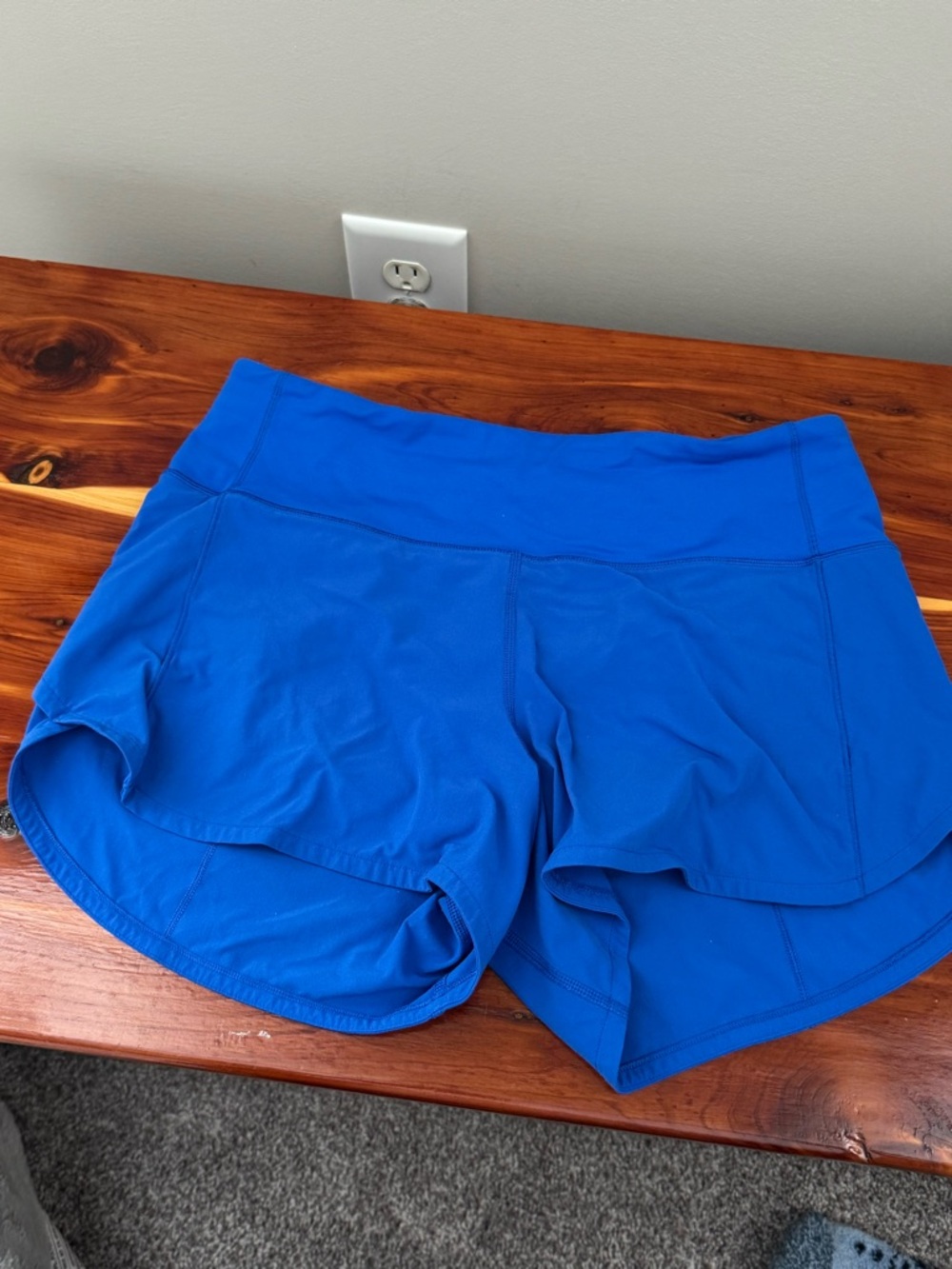 lululemon athletica Electric Blue Run Short